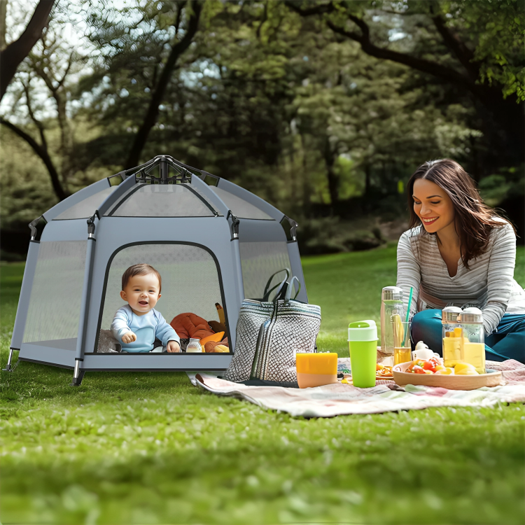 Protective Popup Playpen