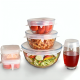 Stretchy Food Saviour Lids - 6 pack