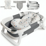 Foldable Safety Baby Bath With A FREE Pillow